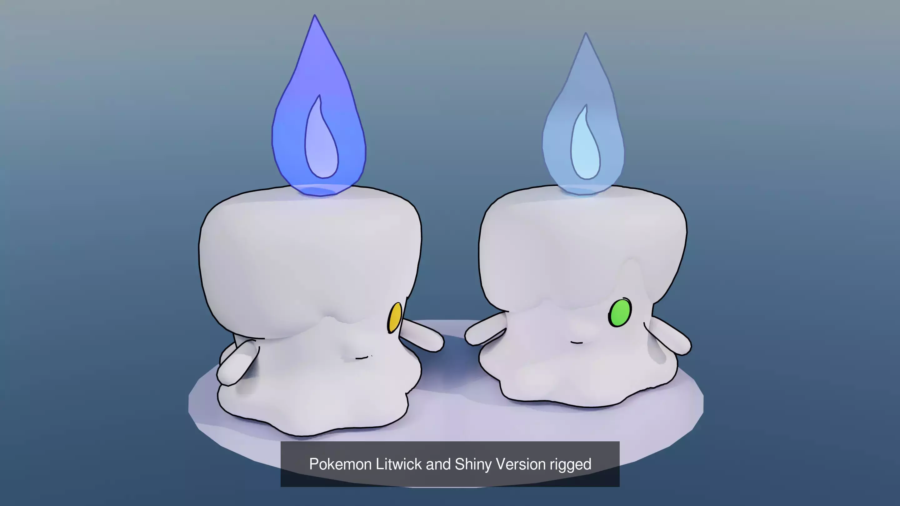 All my Pokemon Pack 3D Model Collection_47