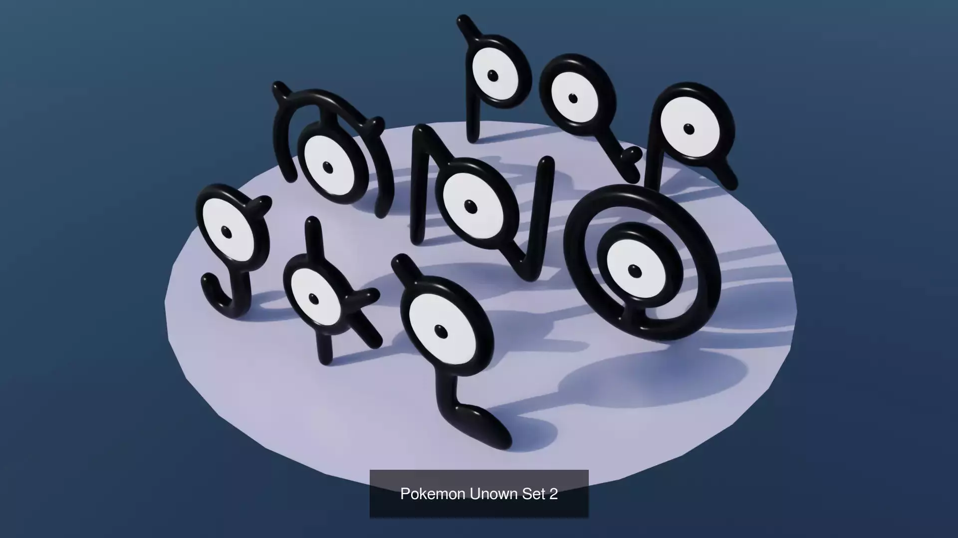 All my Pokemon Pack 3D Model Collection_52