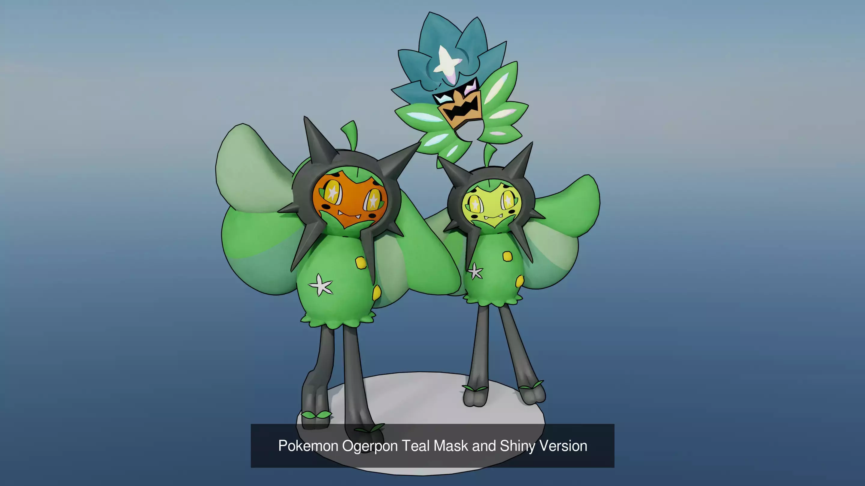 All my Pokemon Pack 3D Model Collection_56