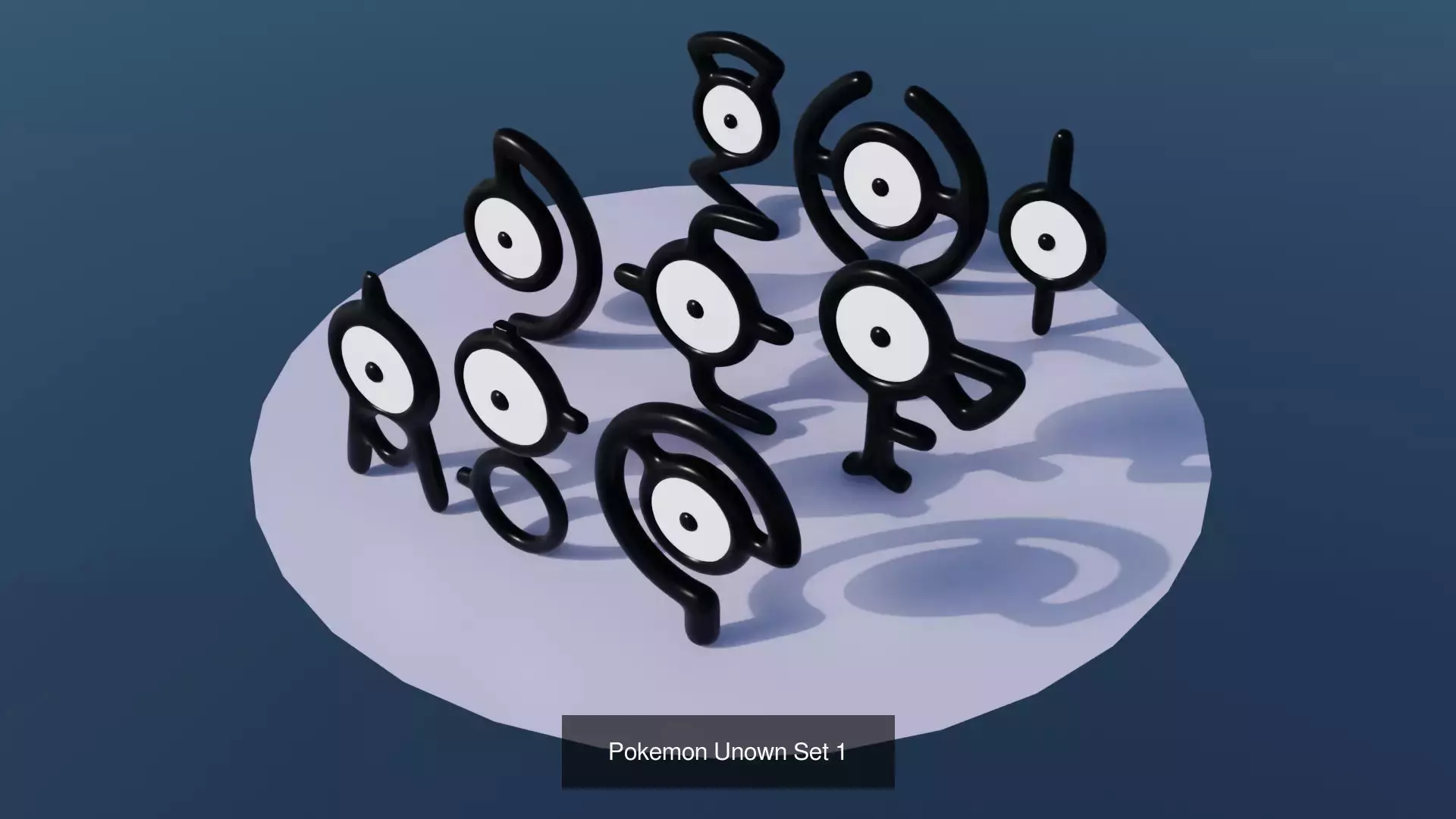 All my Pokemon Pack 3D Model Collection_51