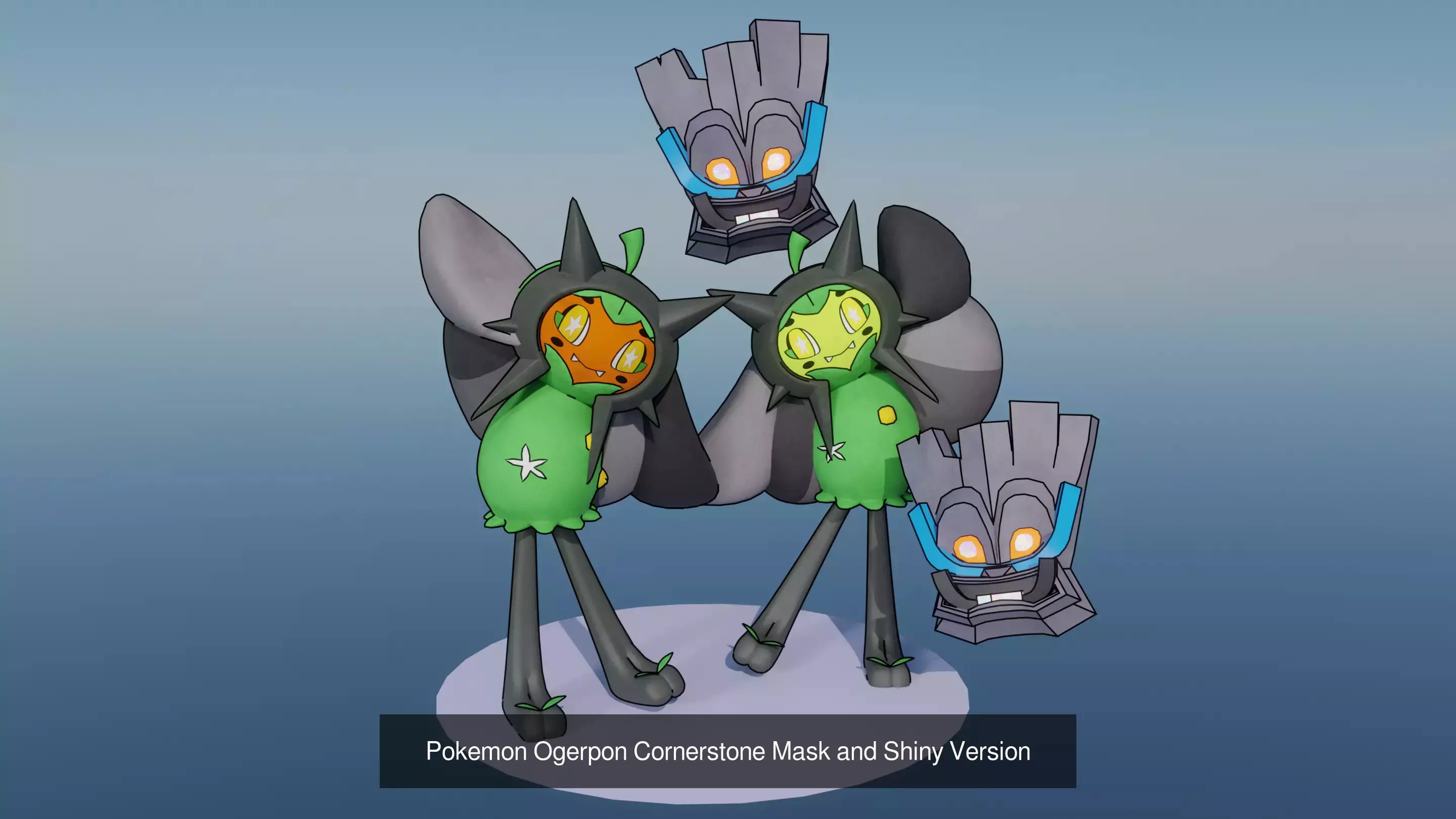 All my Pokemon Pack 3D Model Collection_67