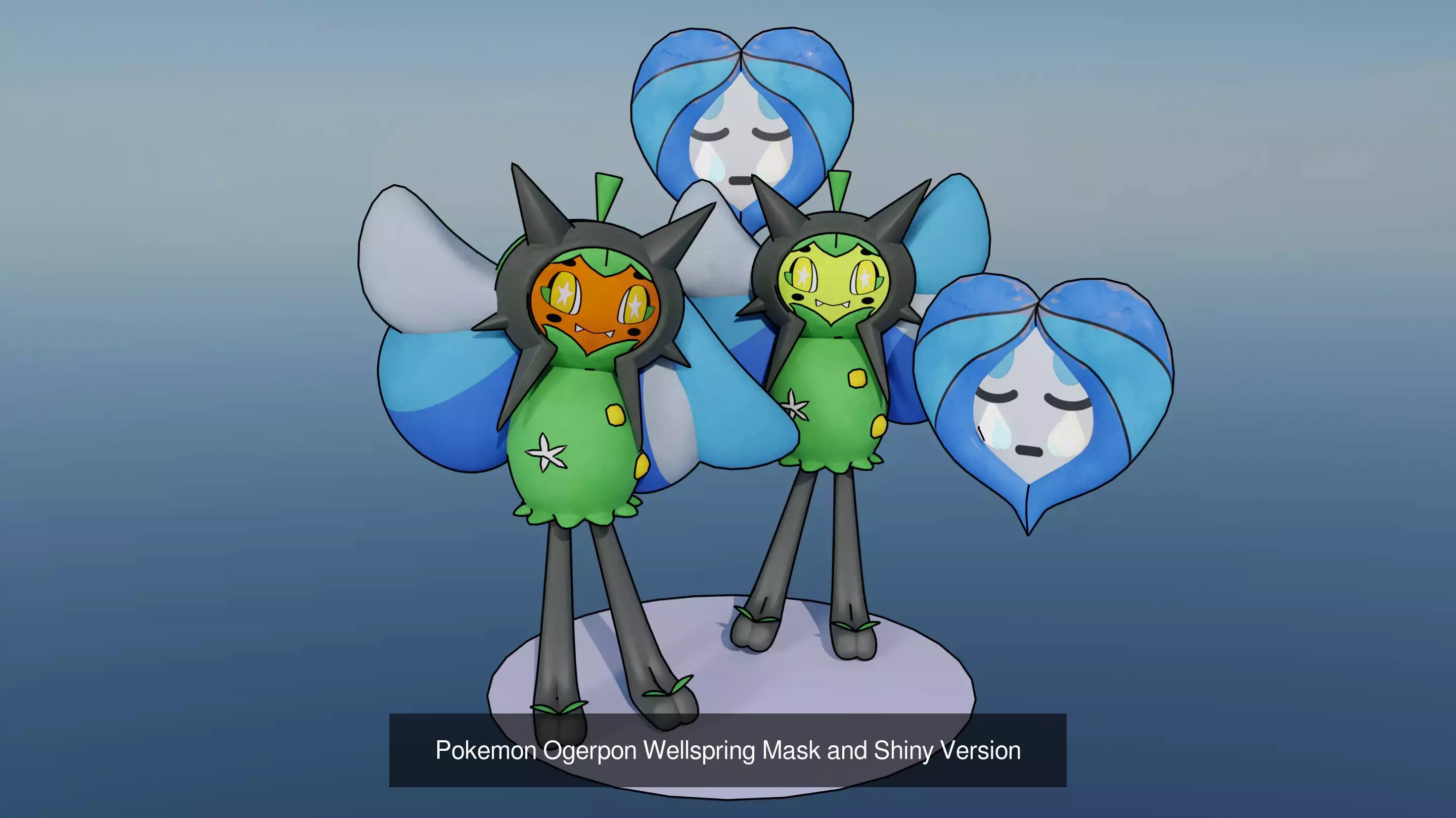 All my Pokemon Pack 3D Model Collection_66