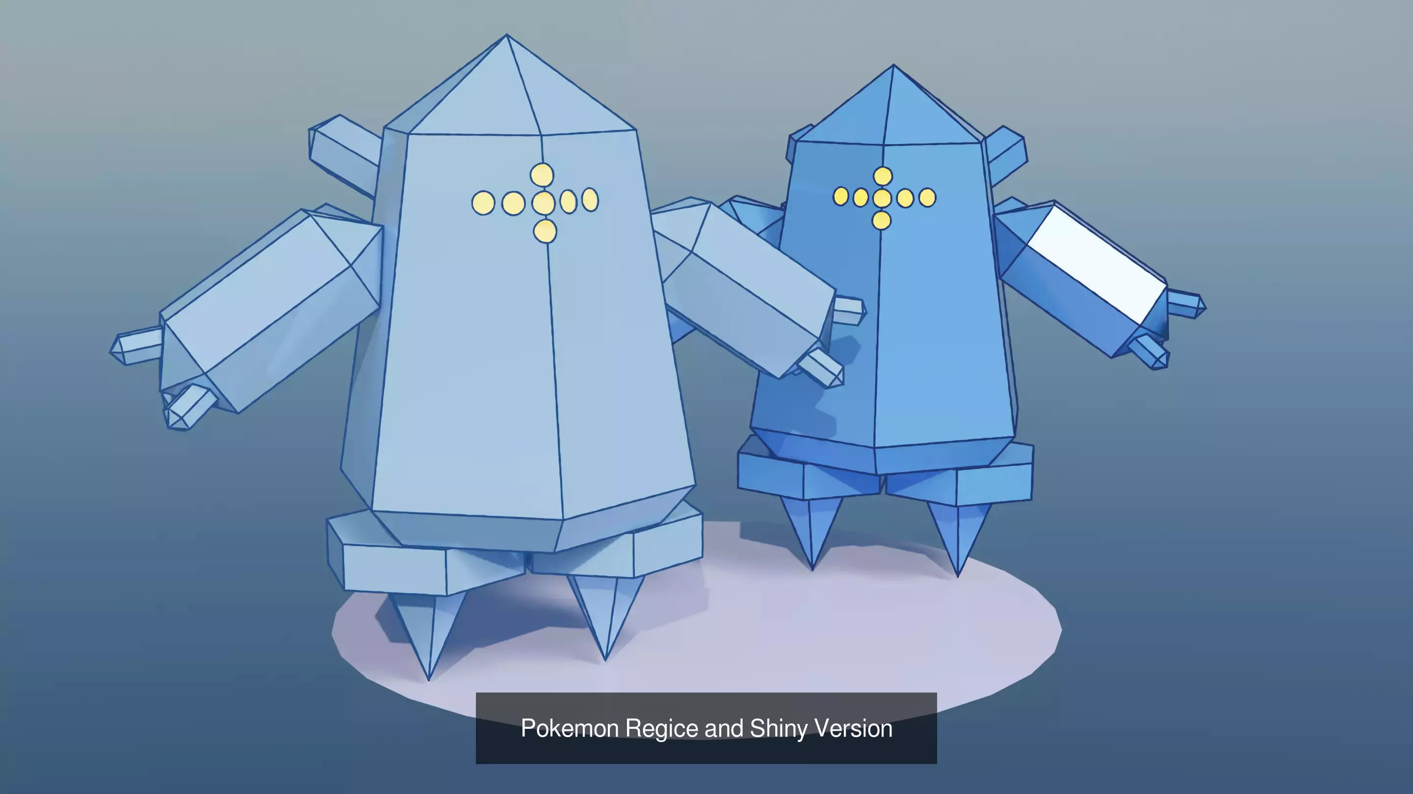 All my Pokemon Pack 3D Model Collection_41