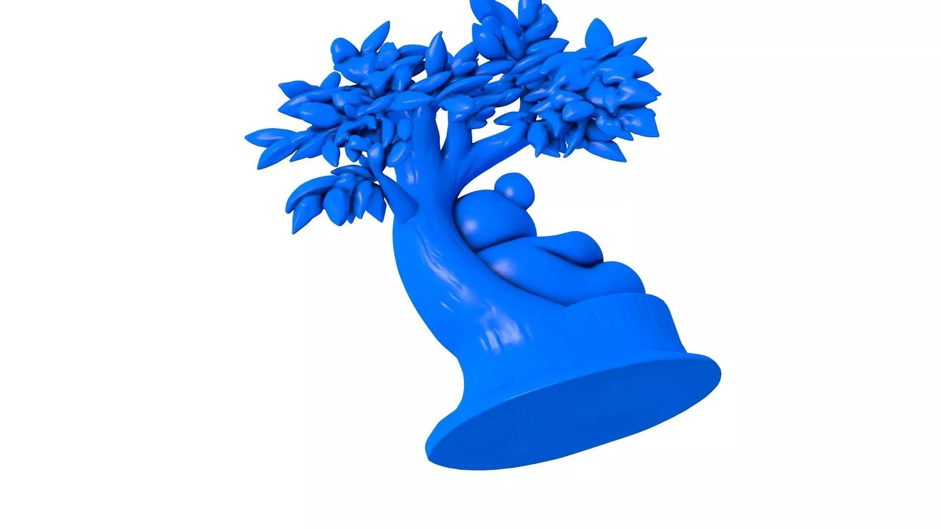 cute panda -  baby panda  3D print model_1