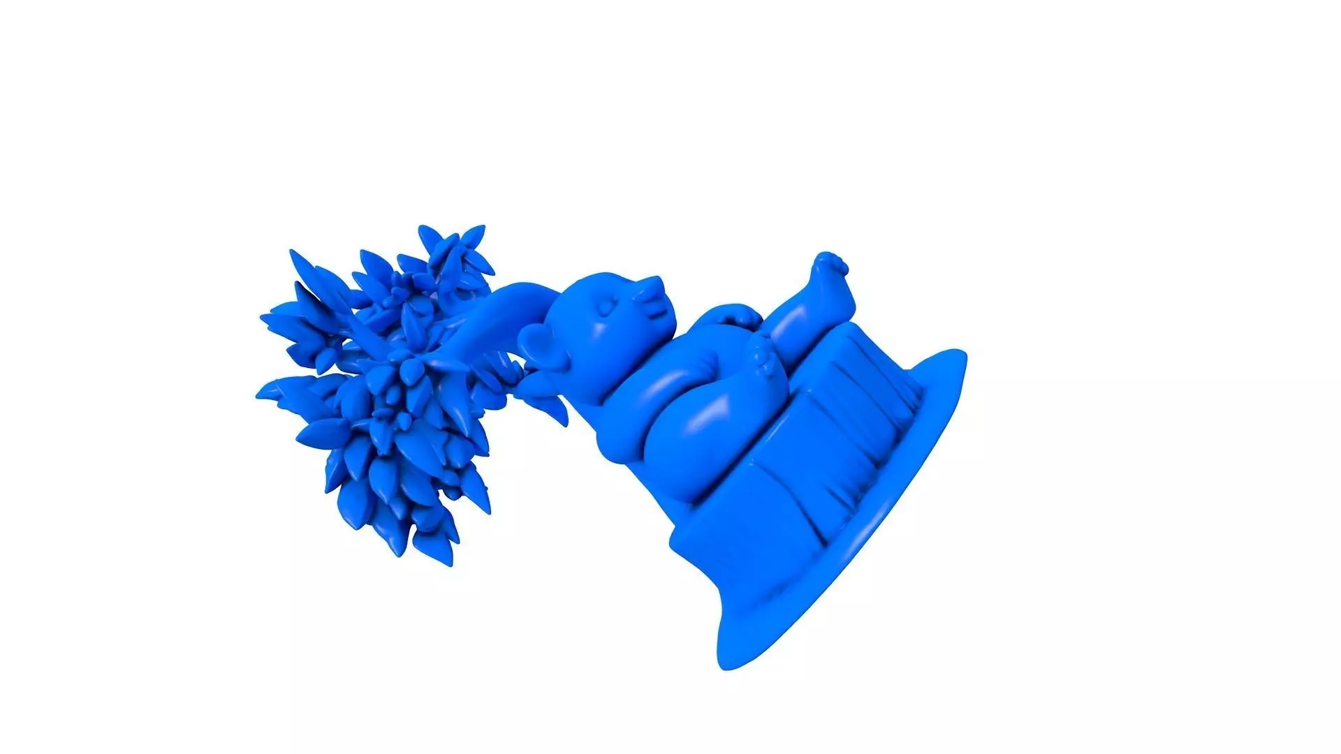 cute panda -  baby panda  3D print model_2