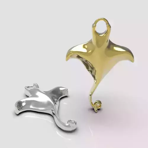 Manta Ray Pendant