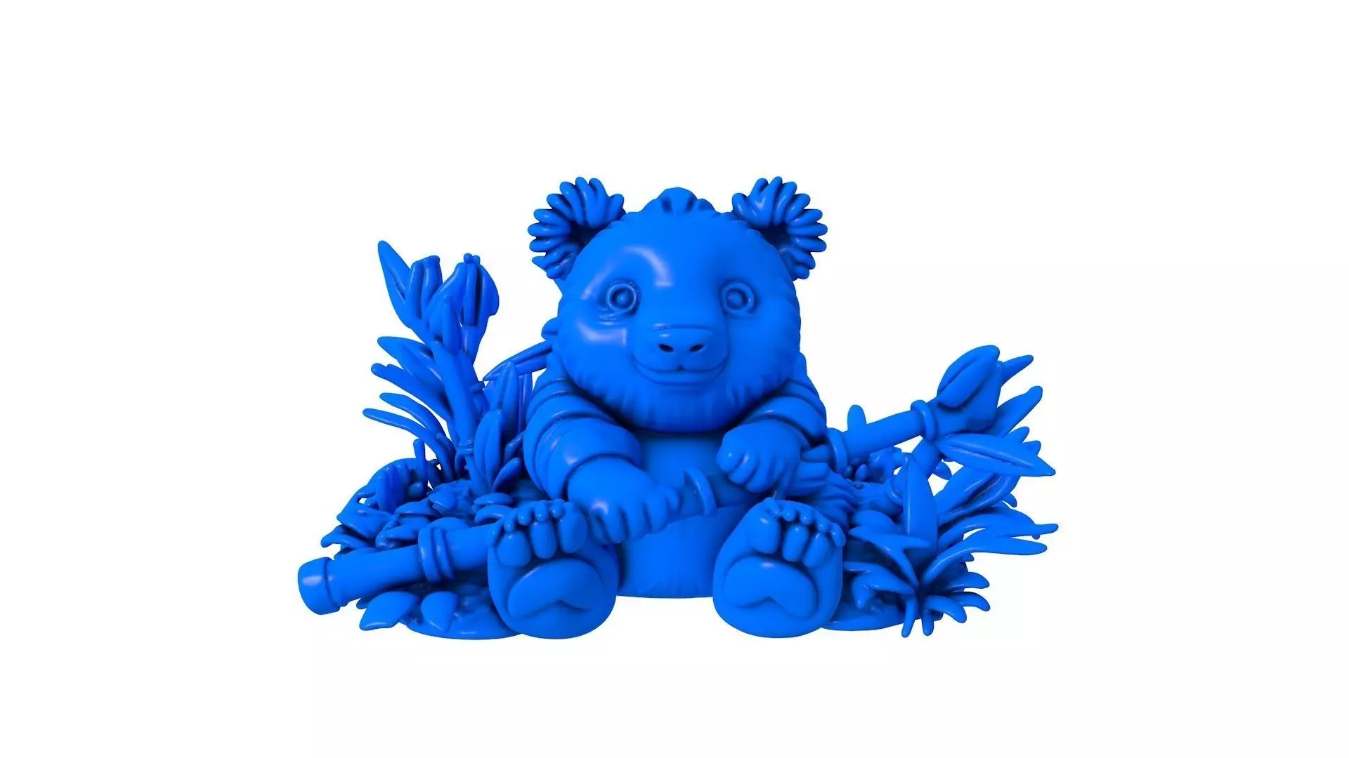 cute panda -baby panda 3D print model