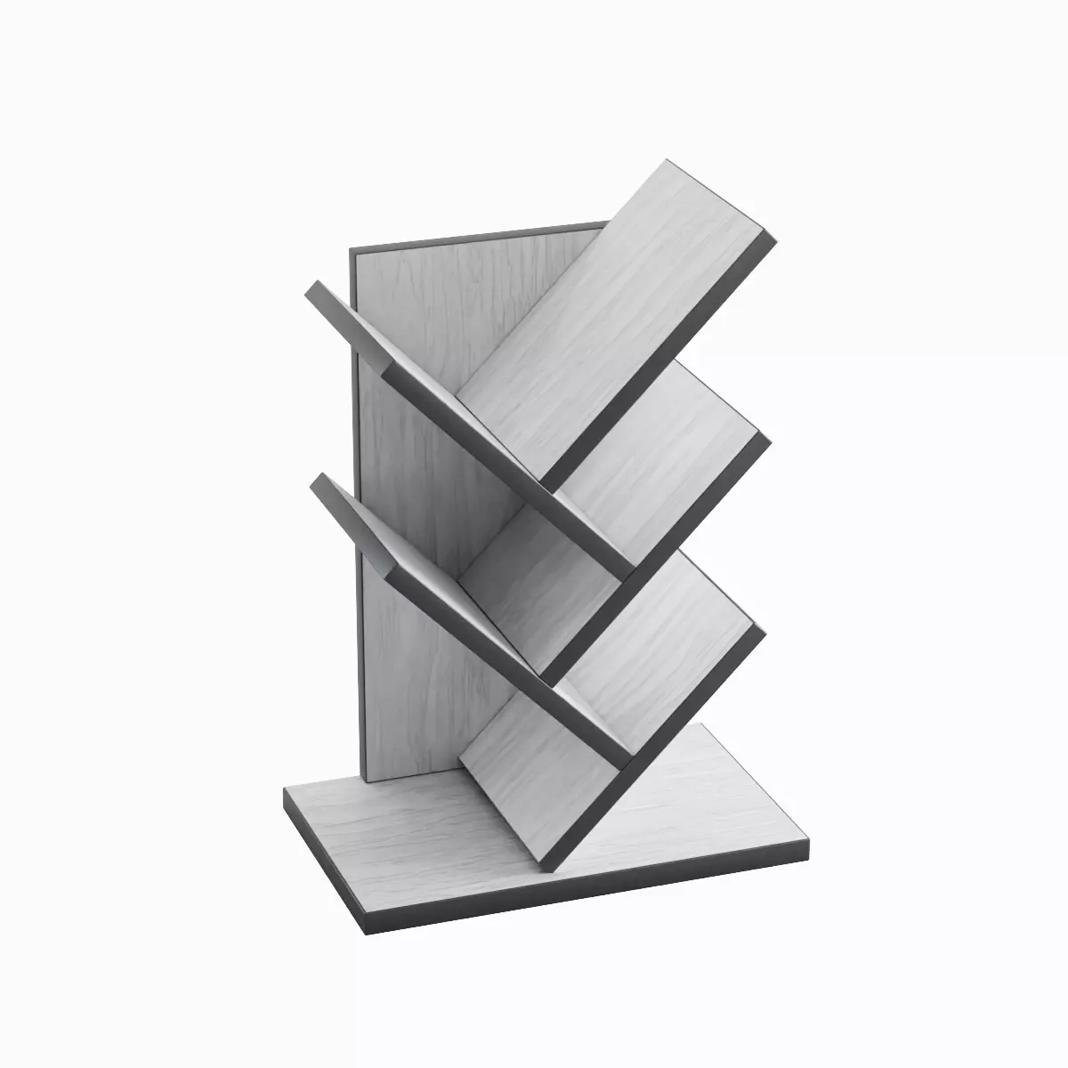 Small Bookshelf Pack B 3D Model Collection_10