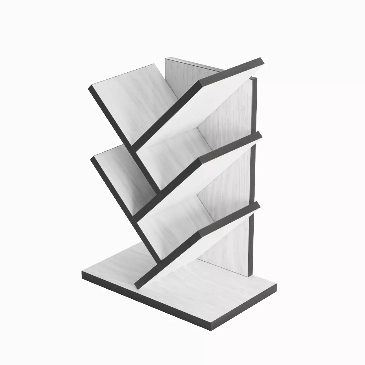 Small Bookshelf Pack B 3D Model Collection_12