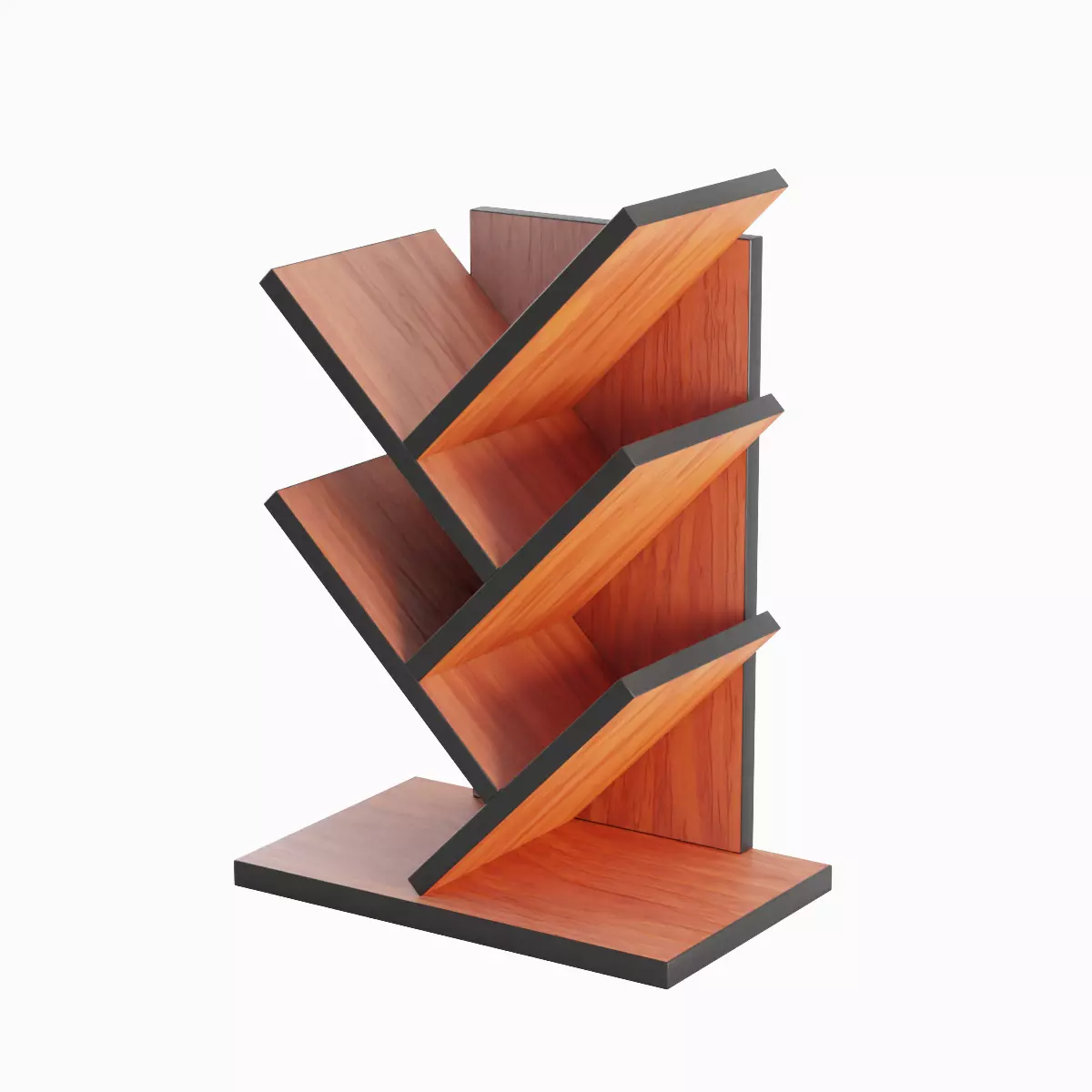Small Bookshelf Pack B 3D Model Collection_15