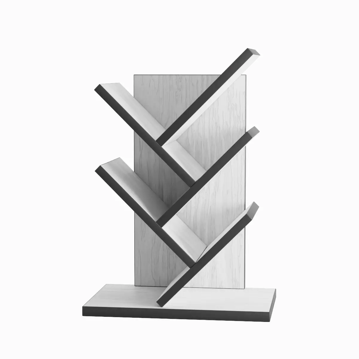 Small Bookshelf Pack B 3D Model Collection_7