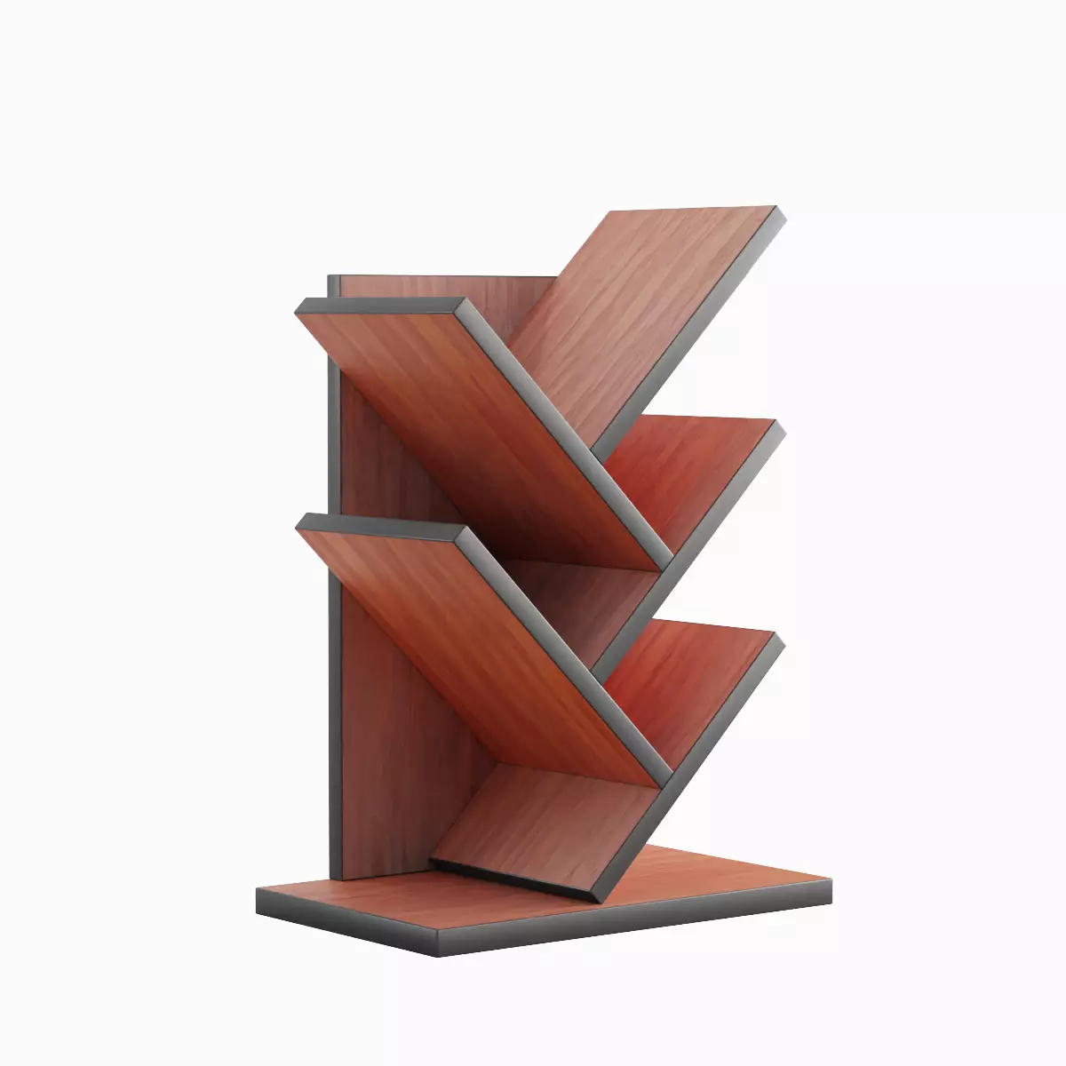 Small Bookshelf Pack B 3D Model Collection_14
