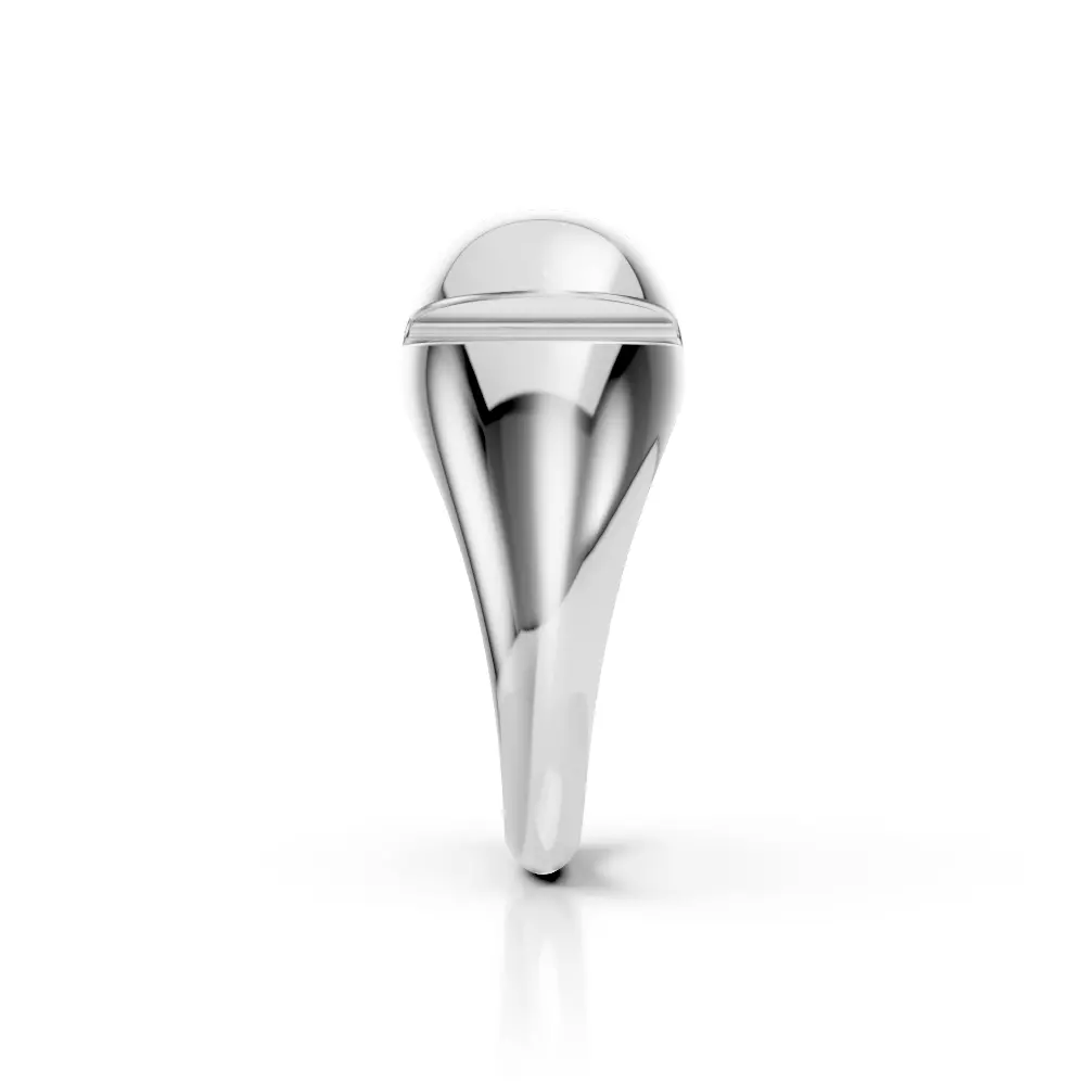 Bulgari Cabochon Ring 3D print model_2