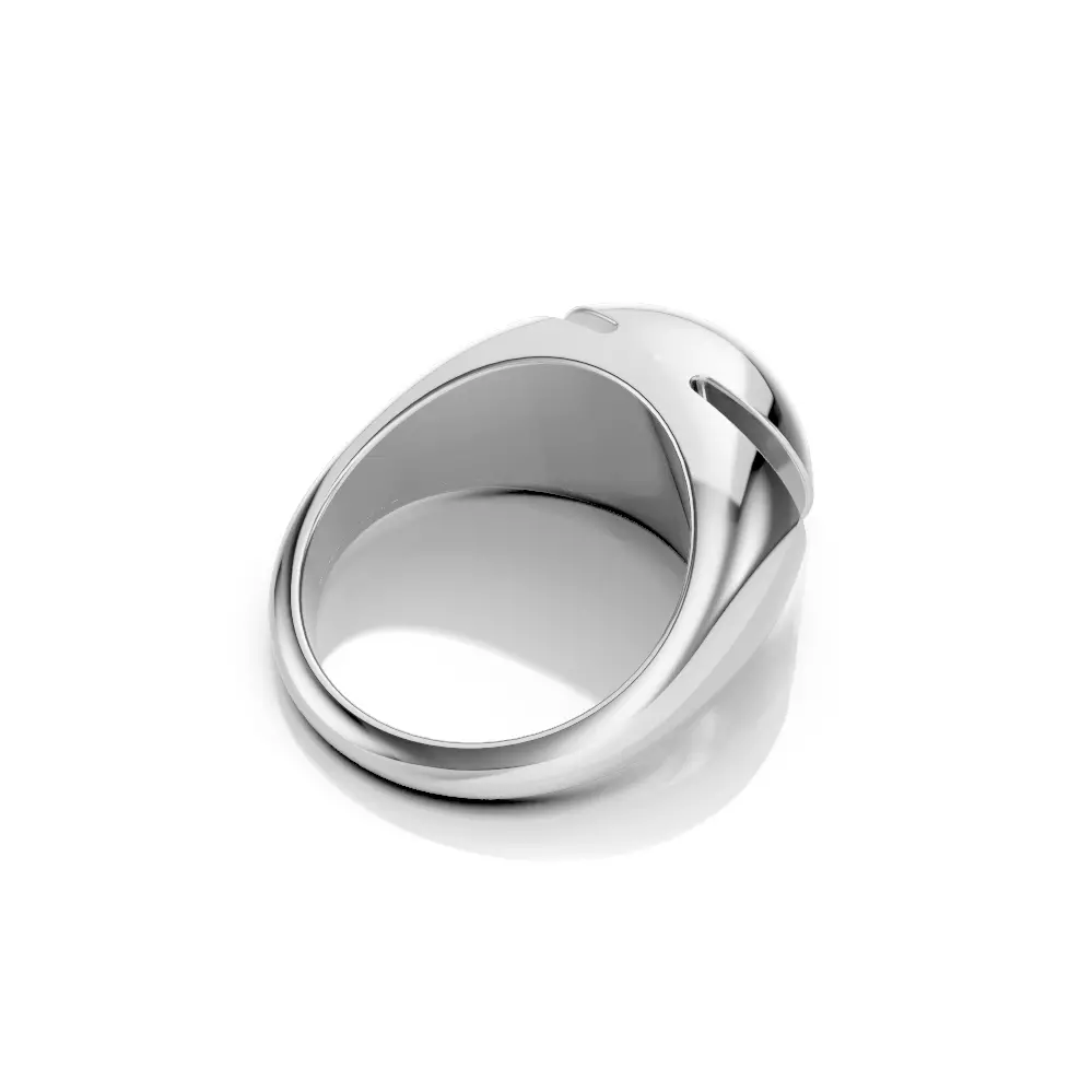 Bulgari Cabochon Ring 3D print model_5