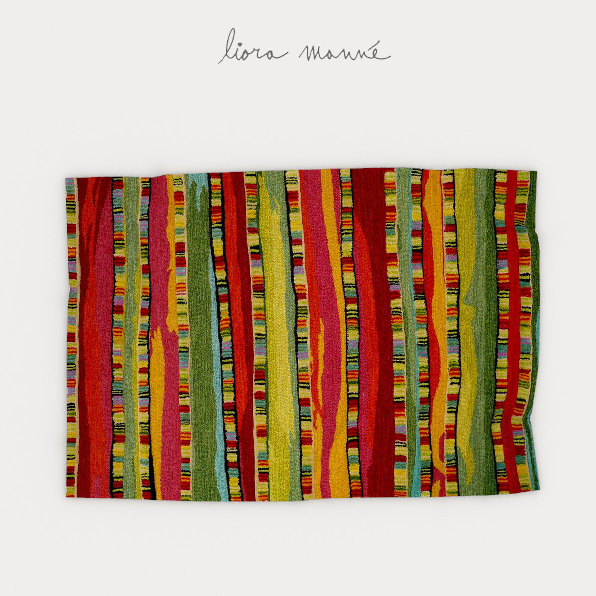 Rug Stripe Fiesta 3D model_2