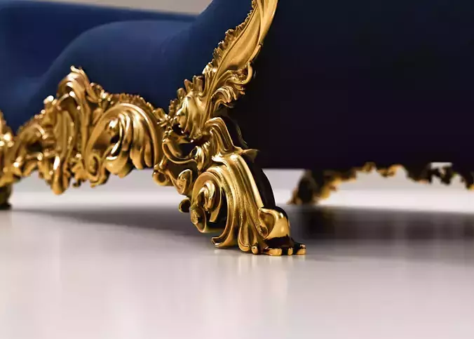 Belloni Bench 3D model 2