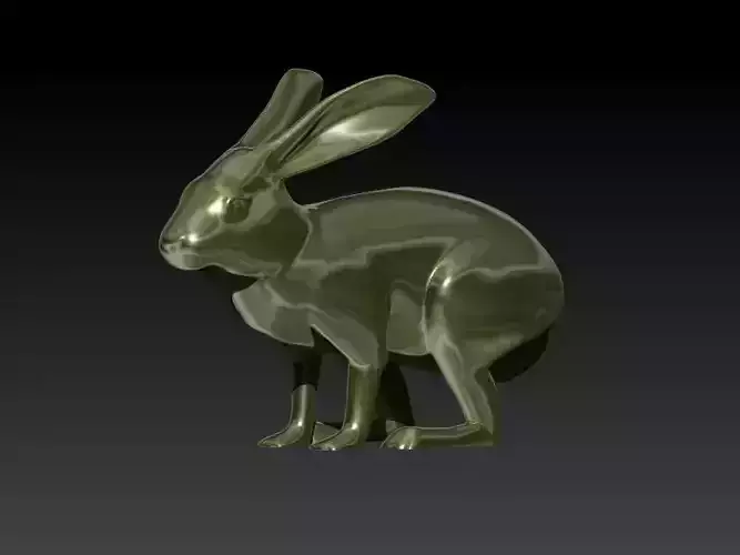 Easter Rabbit 3D print model