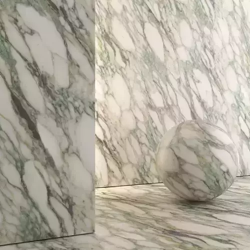 Marble Material and Porcelain Stoneware Tiles - Set 21 Texture