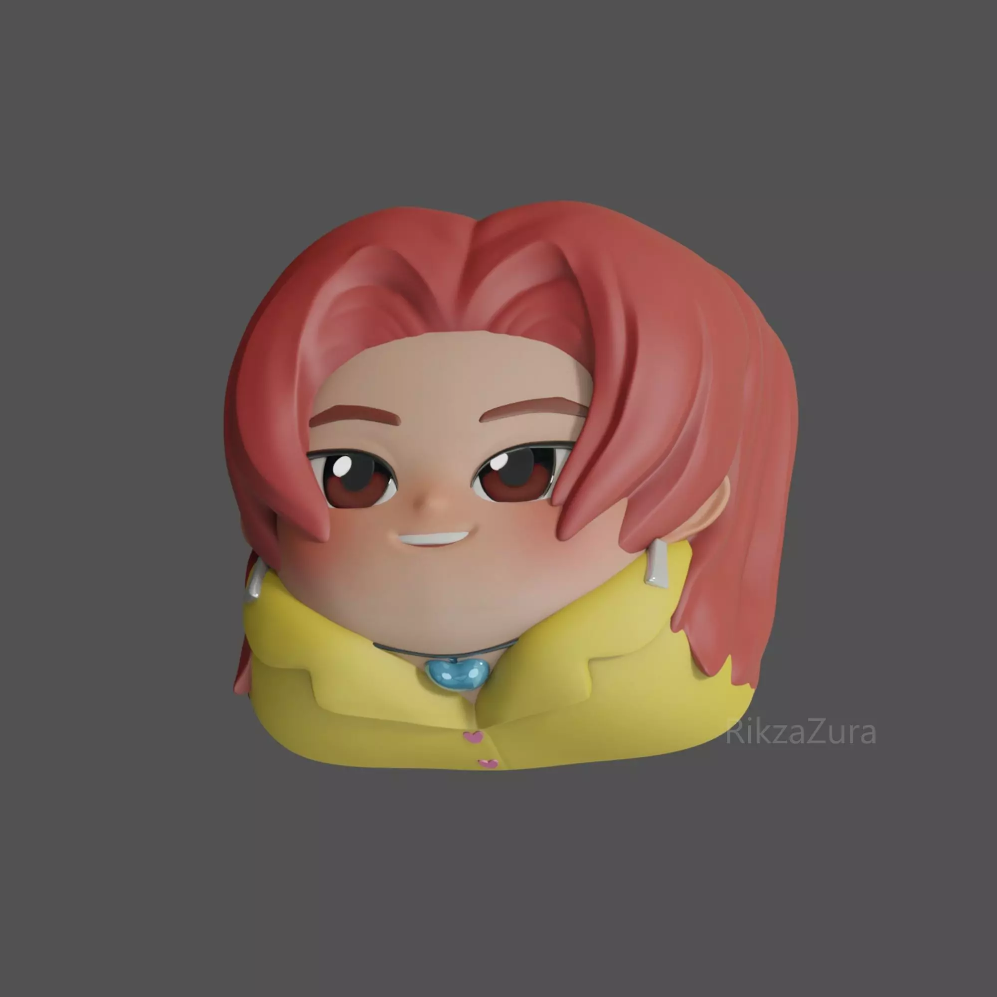 CUTE SAJA BOYS - KPOP DEMON HUNTERS KEYCAPS  3D print model_3