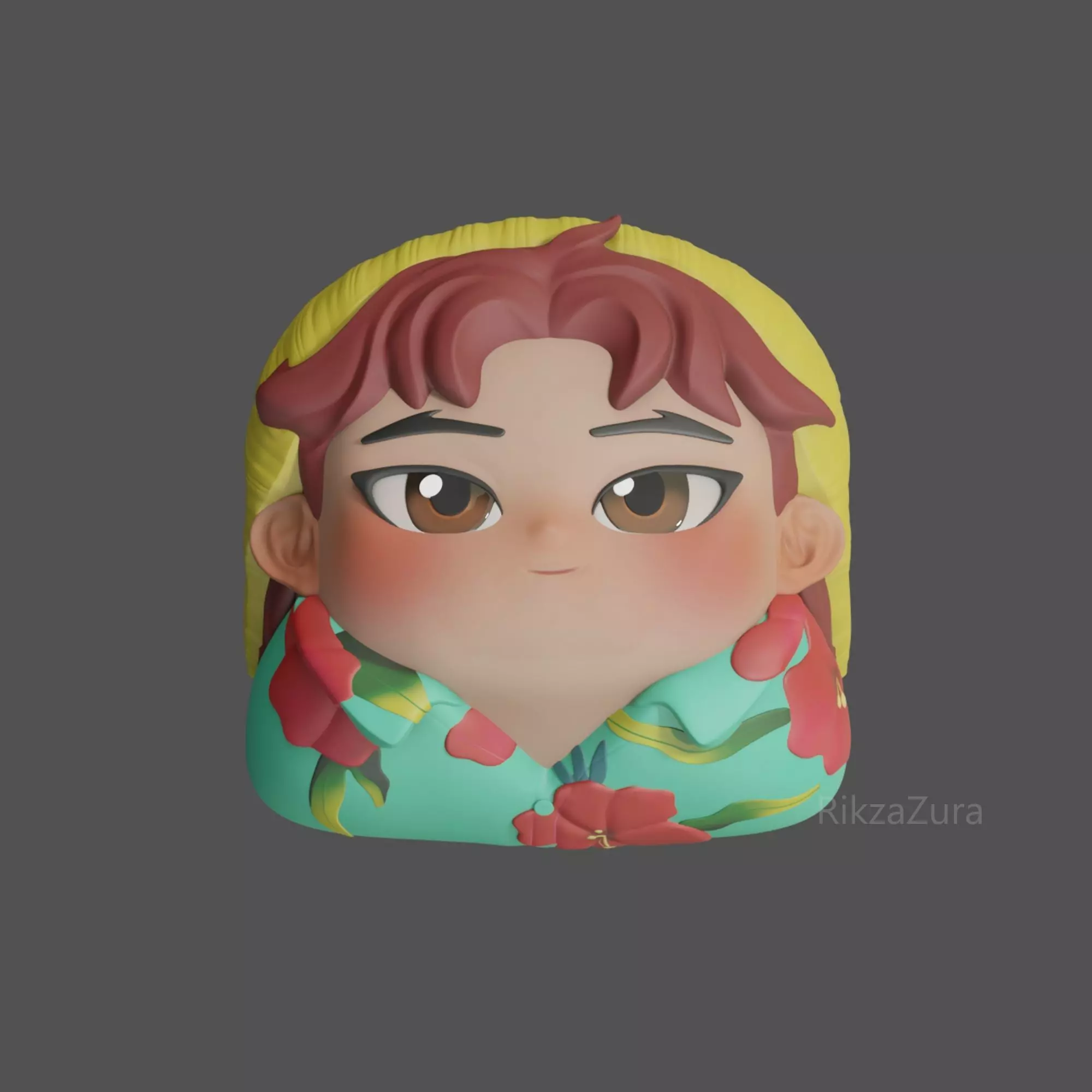 CUTE SAJA BOYS - KPOP DEMON HUNTERS KEYCAPS  3D print model_4