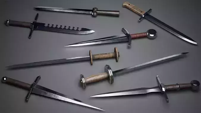 Medieval Knives
