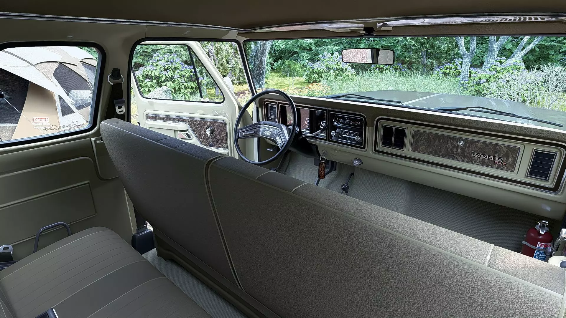 1978 F350 SuperCab with Bed Cap 3D model_46