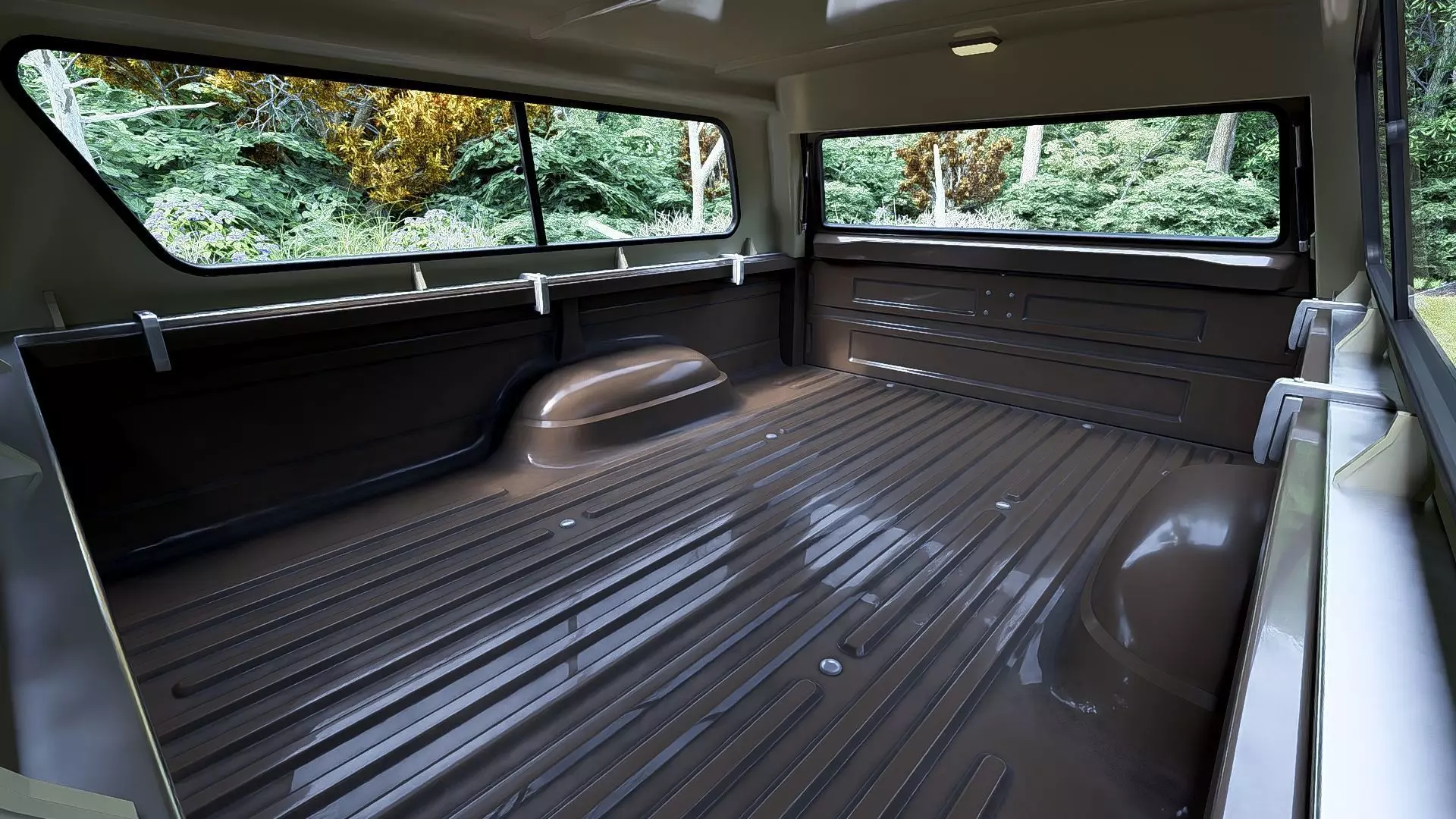 1978 F350 SuperCab with Bed Cap 3D model_50