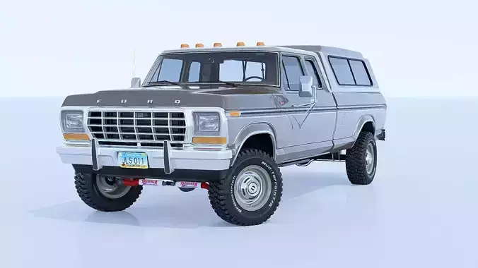 1978 F350 SuperCab with Bed Cap