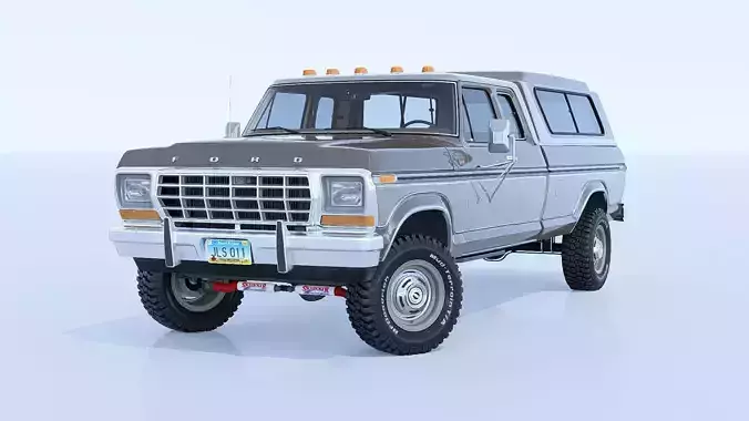 1978 F350 SuperCab with Bed Cap