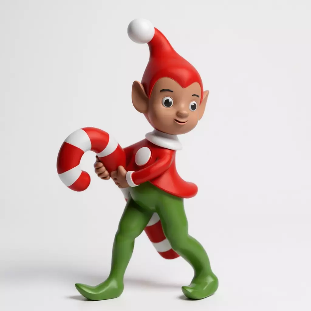 Christmas Elf 3D print model_1