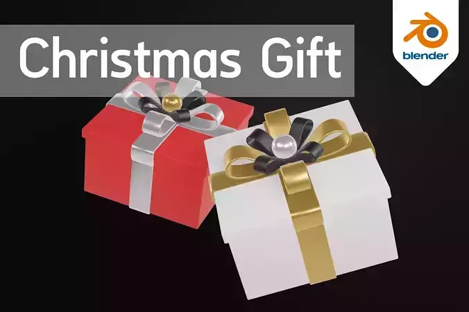  3D Christmas Gift