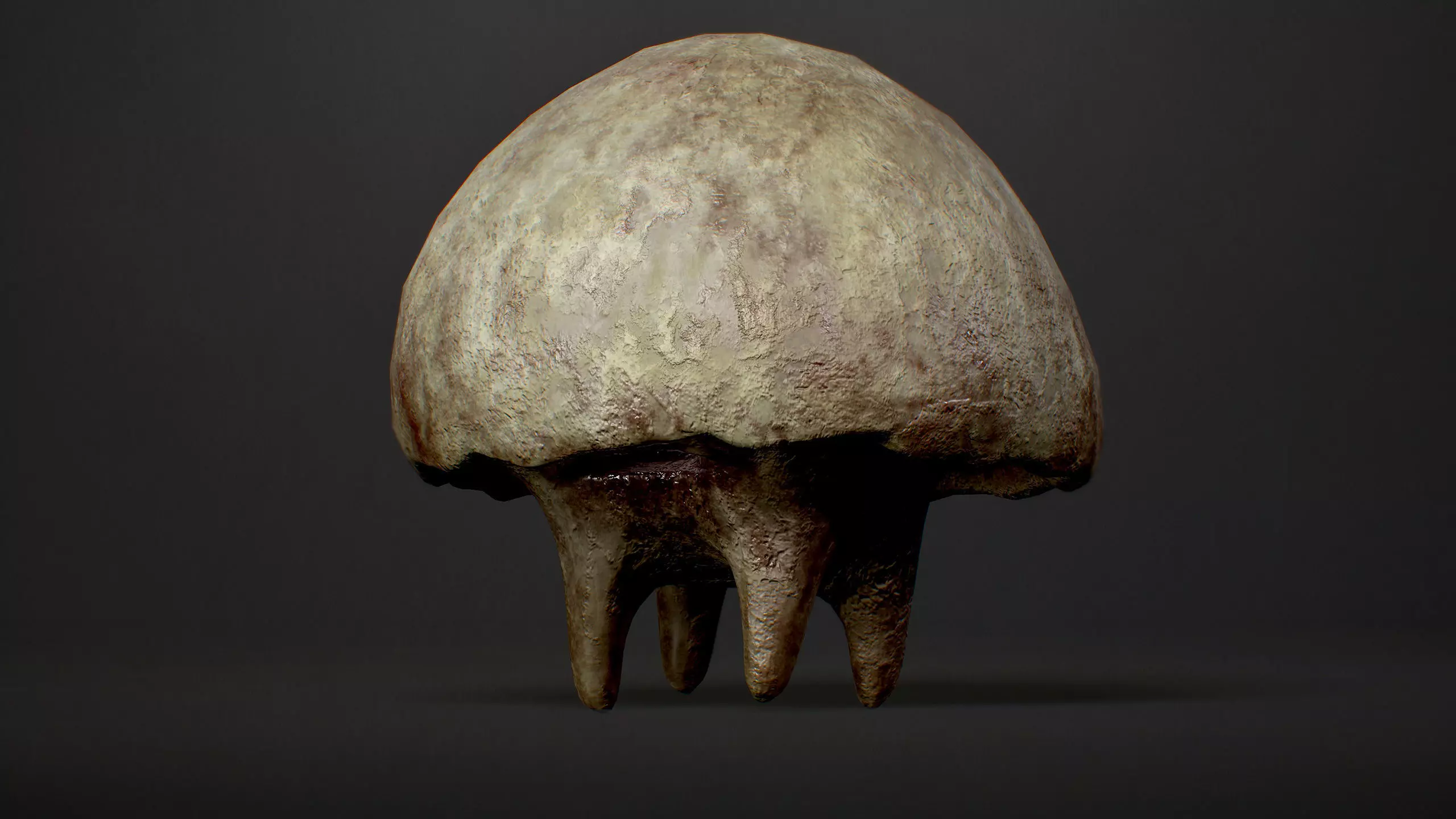 Mushroom Monster3 - Game Ready Low-poly 3D model_5