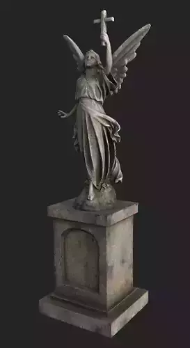 WingedAngel game ready model