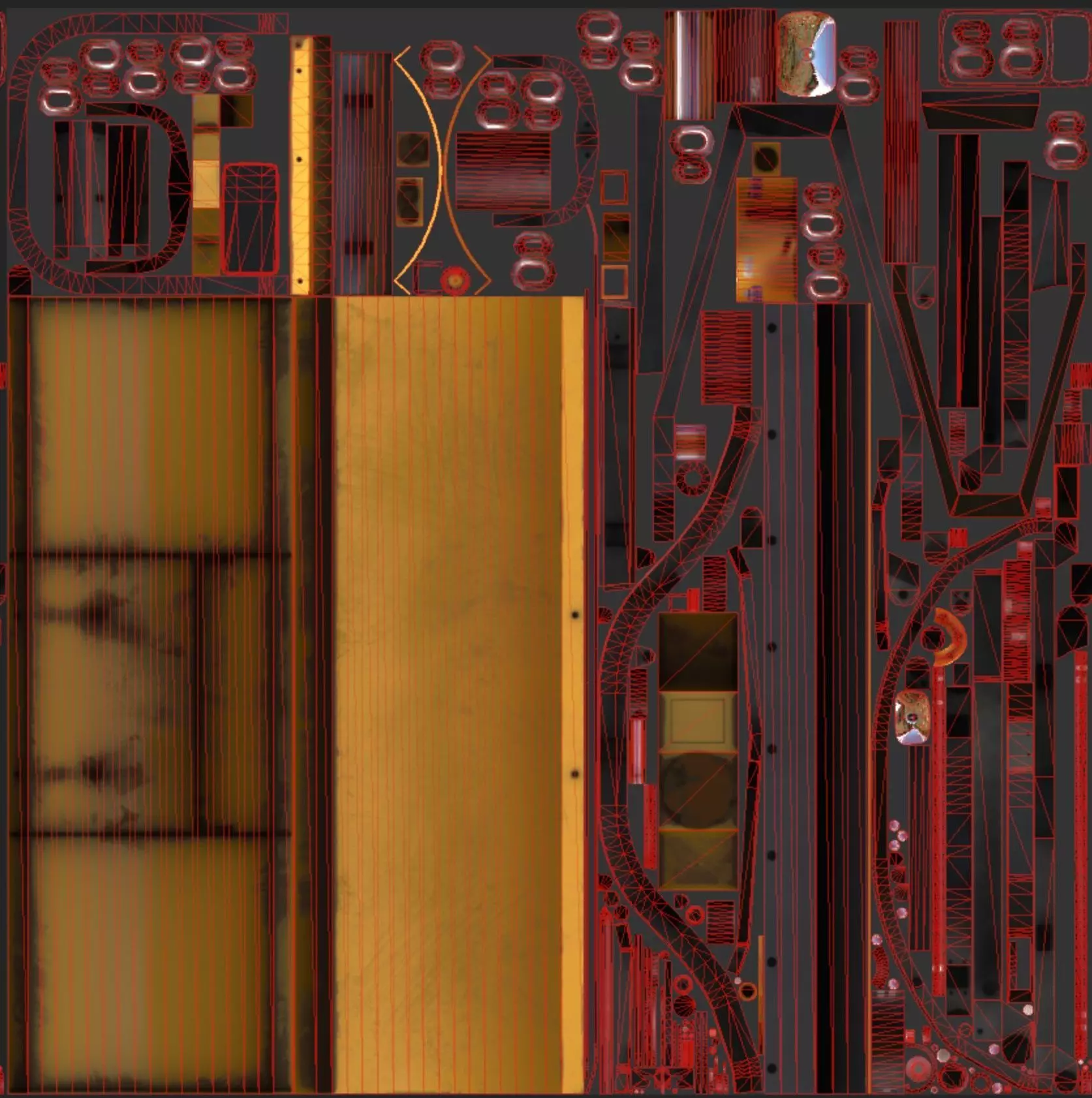 Jeep Gladiator J-10 snow plow pickup Low-poly 3D model_72