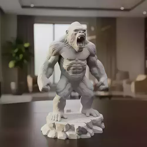 King Kong - 3D Print Model