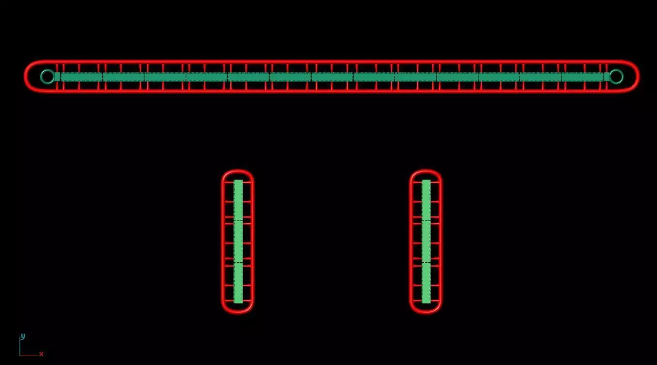 wedding set for gold 3D print model_3