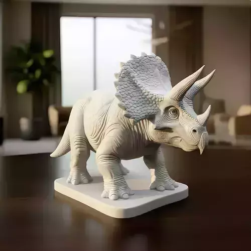 Triceratops - 3D Print Model