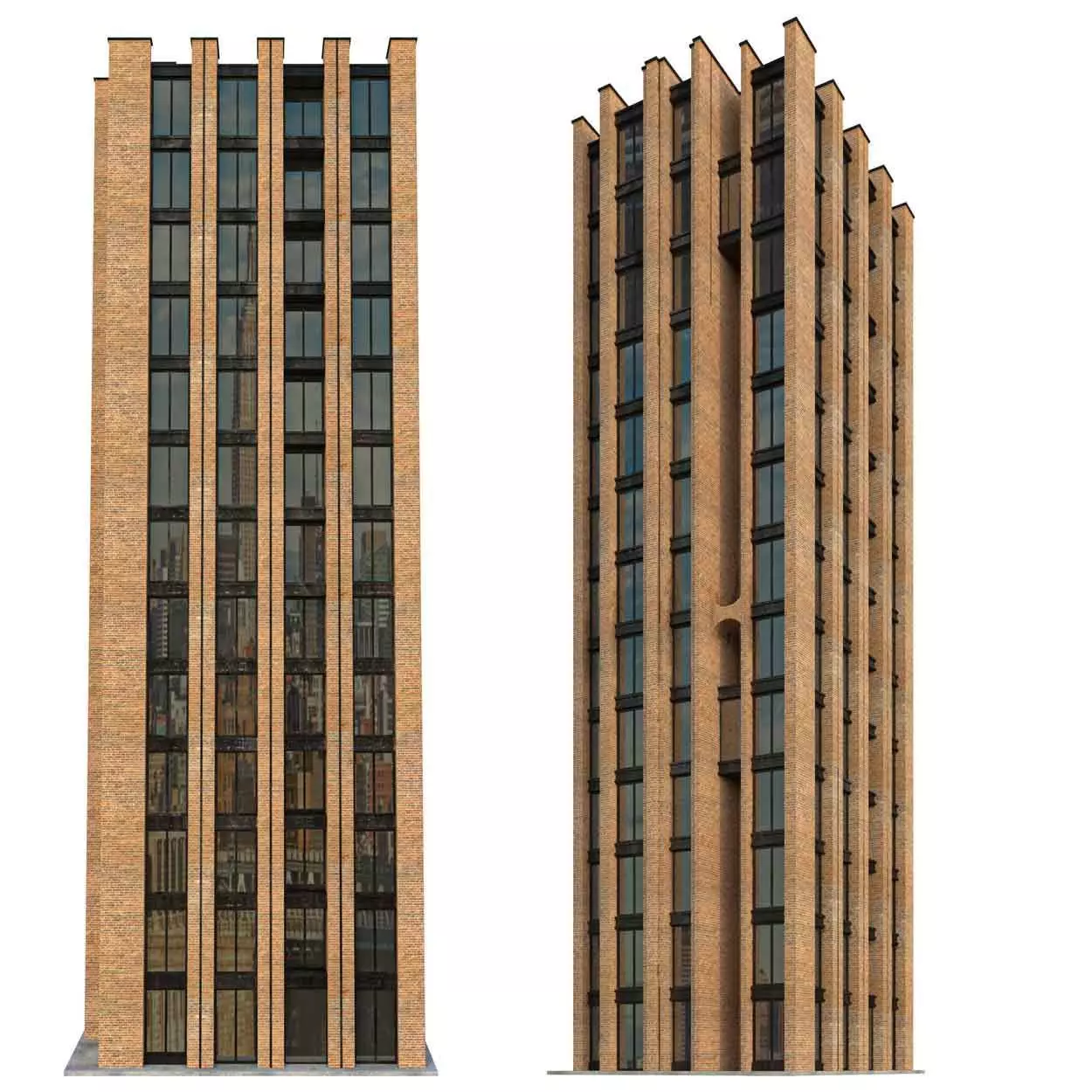 BRICKTOWER 3D model_2