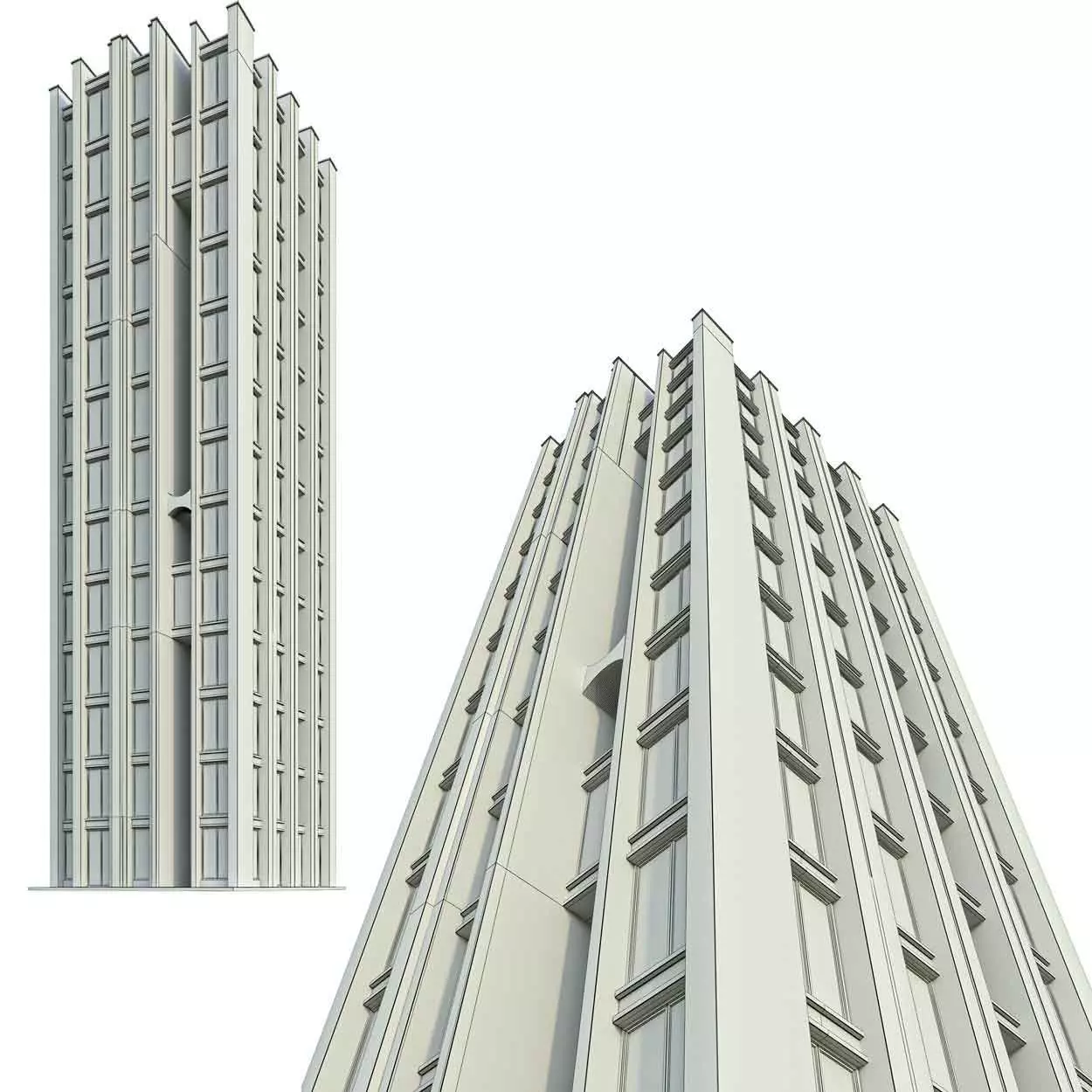 BRICKTOWER 3D model_1