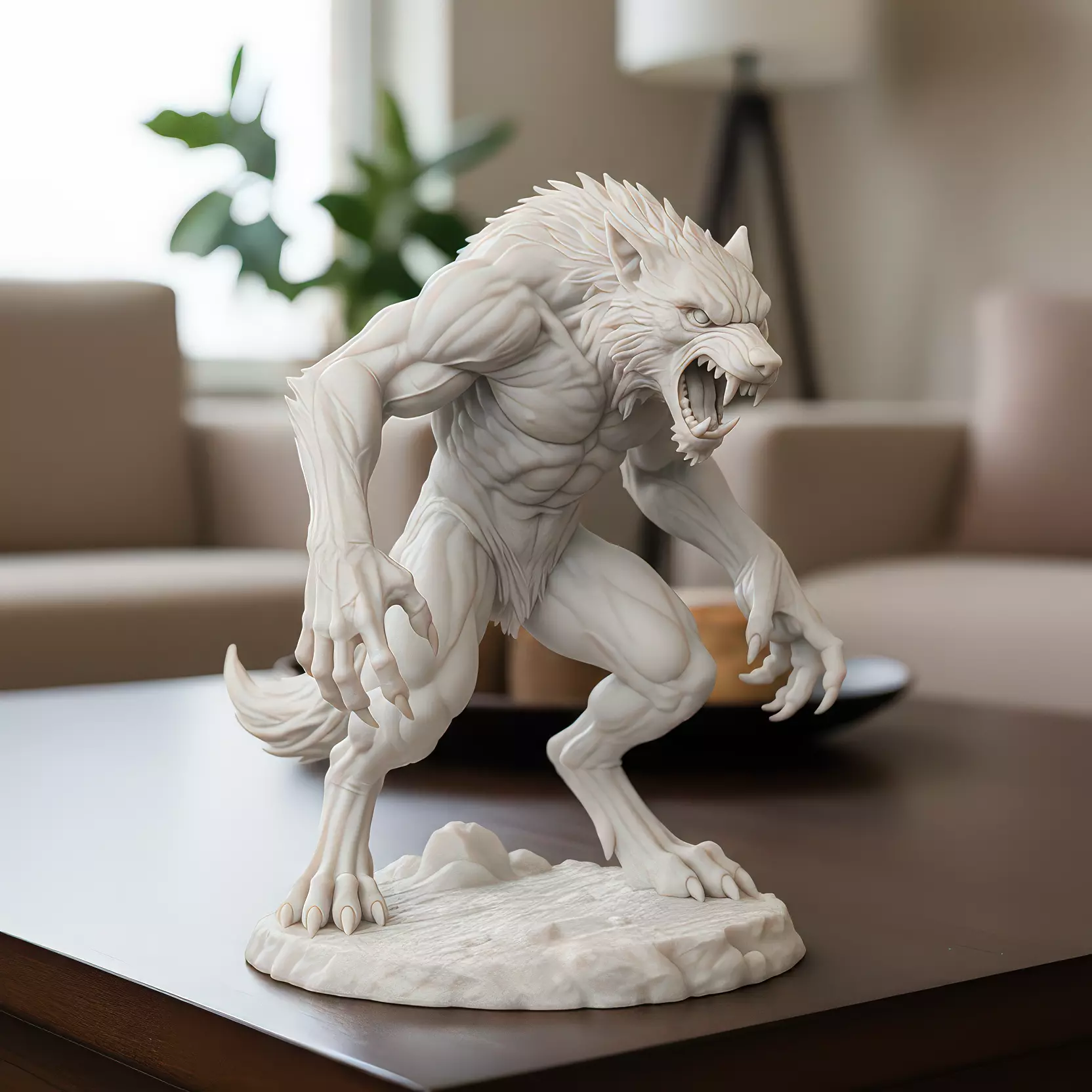 Werewolf - 3D Print Model 3D print model