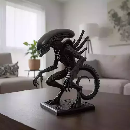Xenomorph Alien Warrior - 3D Print Model