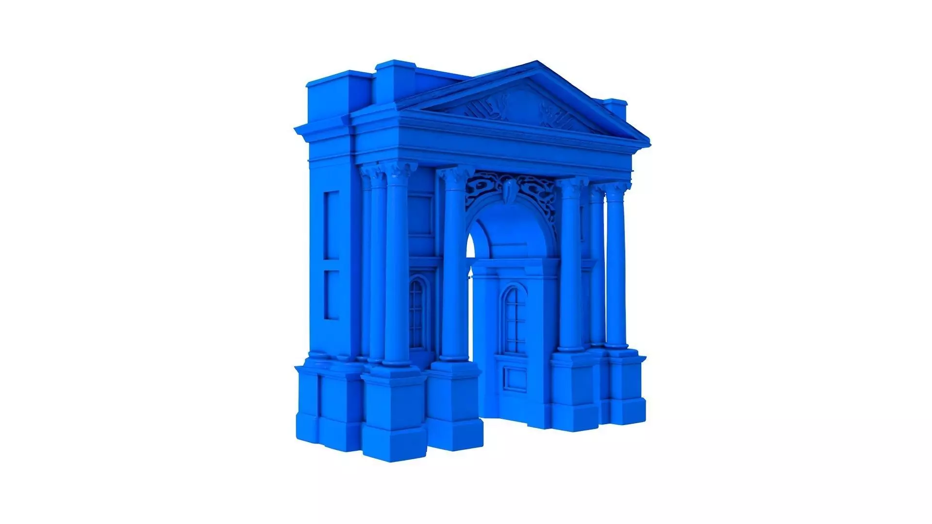 triumphal arch - Babylon Building - Ancient Babylon Building 3D print model