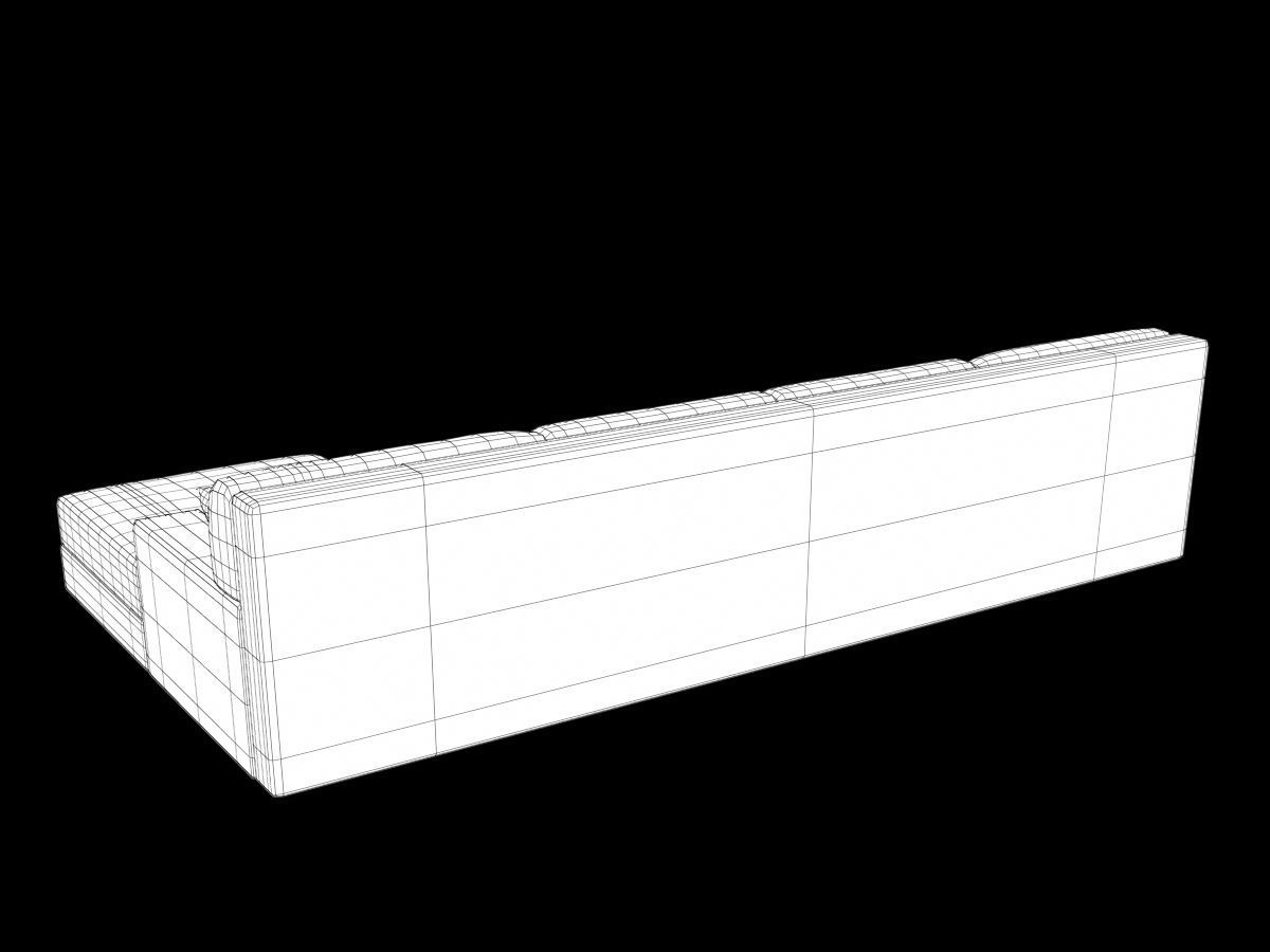 Sofa sectional 3D model_6