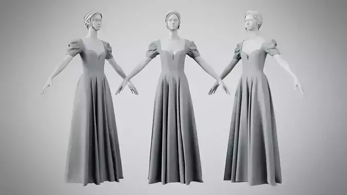 Dress 07 Philippine Gray