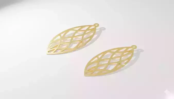 Elegant Filigree Teardrop Pendant Art