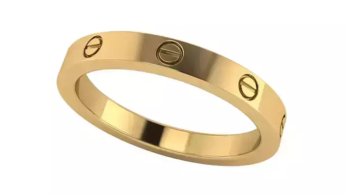 Love Rings Mini Model 3 Sizes 54 55 56 