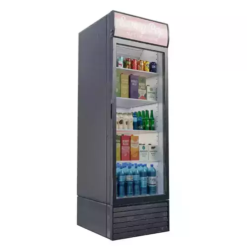 Commercial Display Fridge - Game Ready