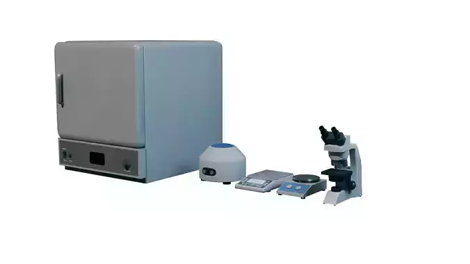 Laboratory Objects 3D model