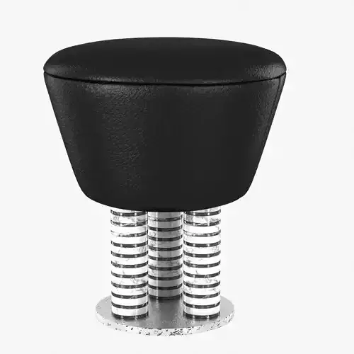 kelly wearstler LEONA FOOT STOOL 3D model