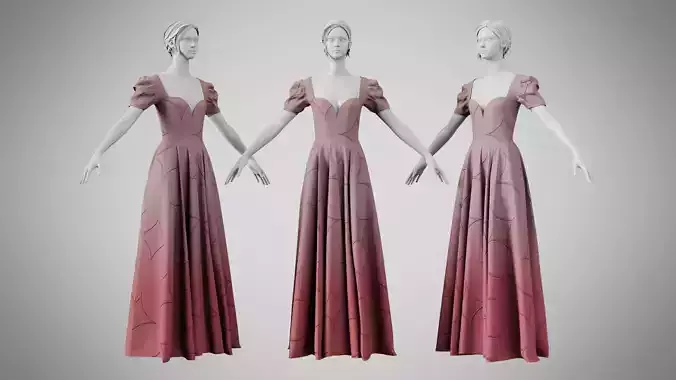 Dress 07 Bazaar With Design